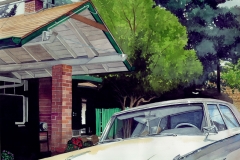 62 Mercury, gouache, collection of the artist.
