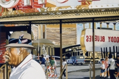 Casino, gouache, collection of the artist.