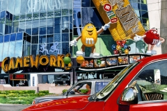 M & M World, gouache, collection of the artist.