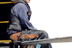 Young Champion, gouache, collection of the artist.